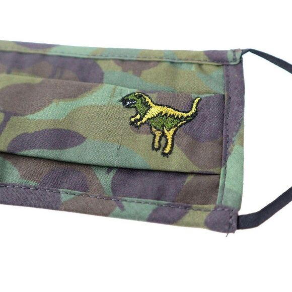 NIP Coach REXY Dinosaur Adjustable Mask Camo - Picture 2 of 8